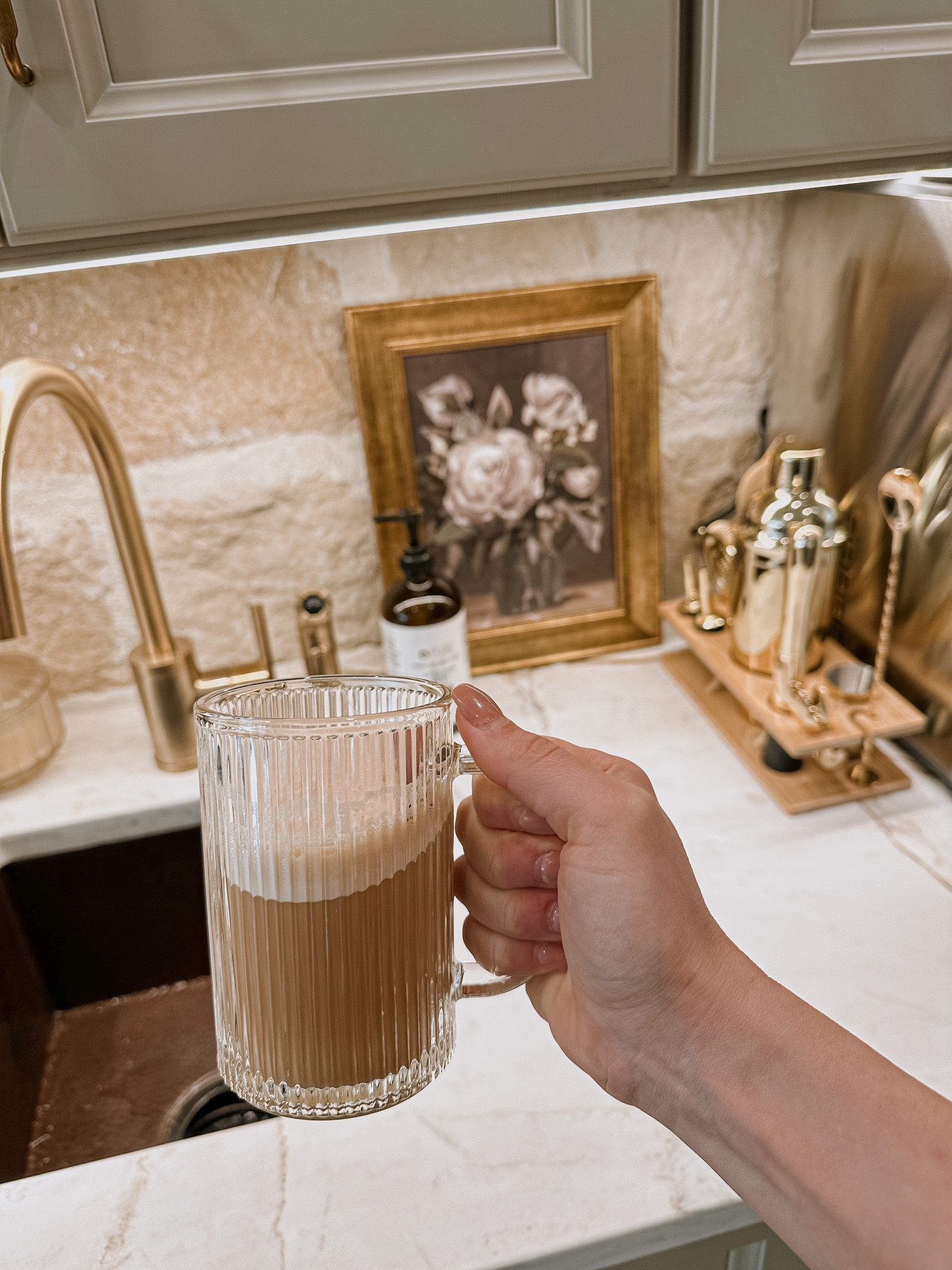 My Nespresso is on sale for $160 27% off! 
Gold framed target threshold photo canvas and mixing station on the bar! 

 Shakers Bartending, 11Pcs-Cocktail Shaker Set Gold Drink Mixer with 25oz Martini Shaker,Muddler,Bar Spoon and More Professional for Home and Bartender.(Gold)

#LTKunder50 #LTKsalealert #LTKhome