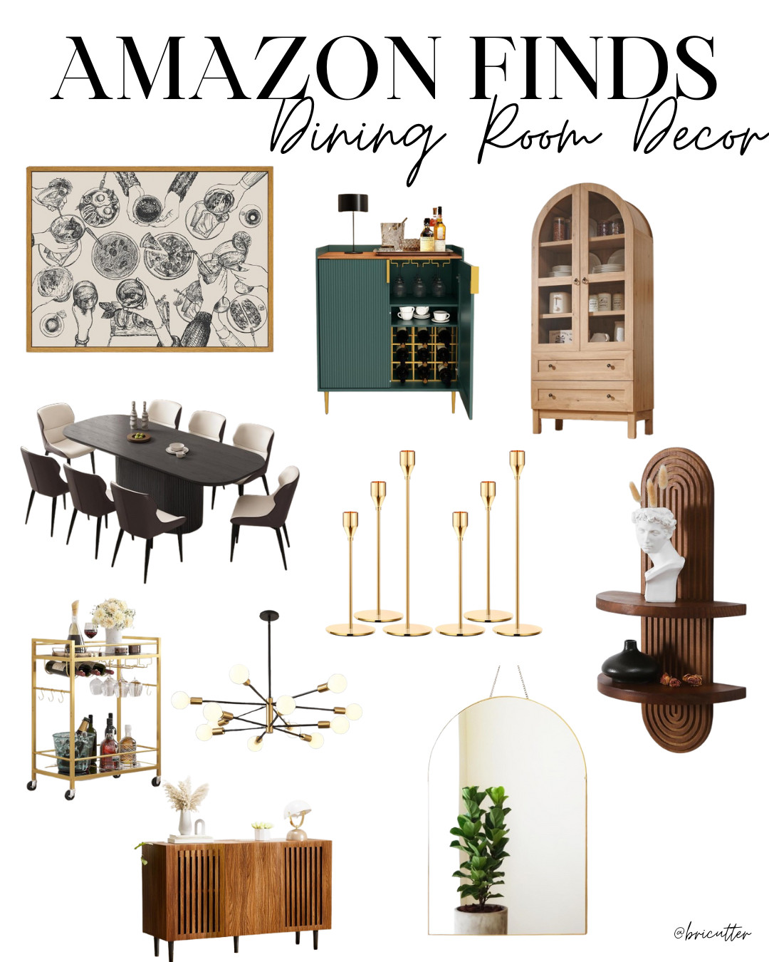 Amazon has some great dining room decor! 

 #LTKHome #LTKFindsUnder100 #LTKFamily