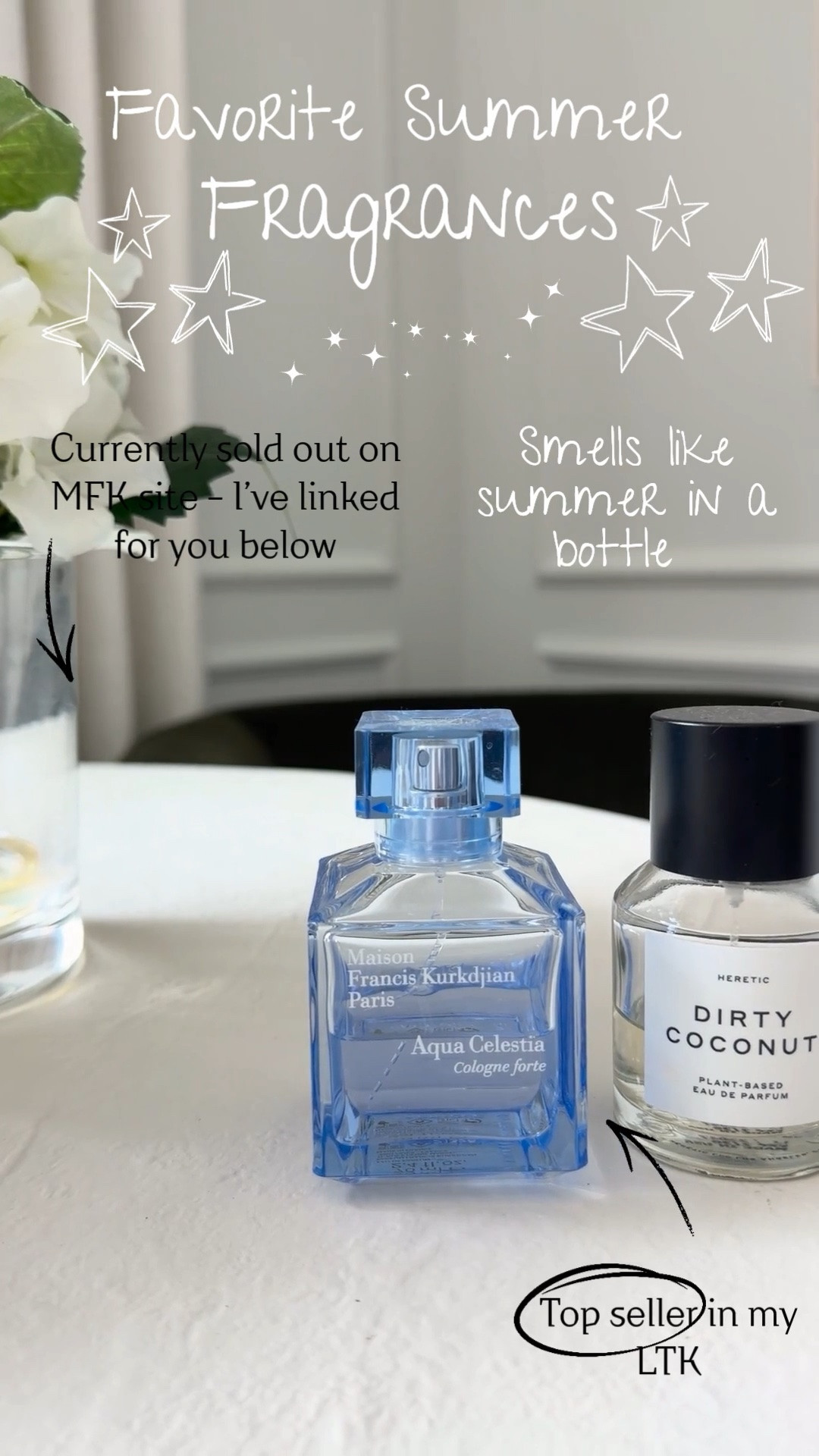 Favorite summer fragrances 🤍🌊🥥 Dirty Coconut is my top seller on LTK. Aqua Celestia is so good it’s sold out on the MFK website. I’ve found and linked it for you here.

#LTKBeauty #LTKTravel