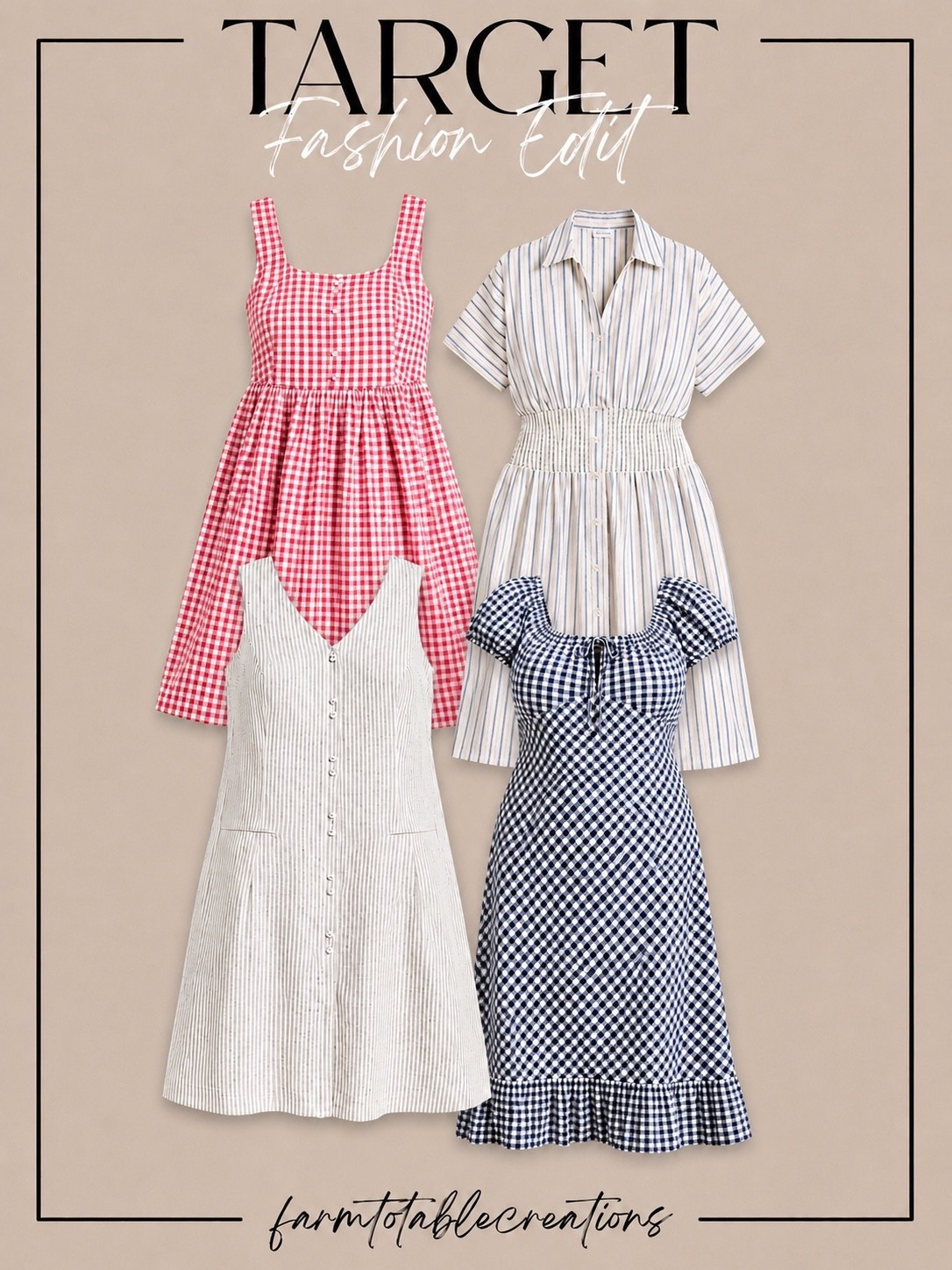 Plus Size Summer Dresses You’ll Reach For Again & Again ☀️🤍

Cute, comfortable, and effortlessly flattering—this Target plus size dress edit is packed with easy summer styles perfect for everything from weekend brunches to backyard barbecues and vacation strolls. From classic gingham to breezy stripes, these dresses are lightweight, timeless, and made for warm-weather days.

If you’re building a summer wardrobe that feels stylish without sacrificing comfort, these Target finds deserve a spot in your cart.

Follow @farmtotablecreations on Instagram for more affordable fashion finds, size-inclusive style, and everyday outfit inspiration.

#LTKPlusSize #TargetStyle #TargetFashion #PlusSizeFashion #PlusSizeStyle #SummerDresses #CurveStyle #SizeInclusiveFashion #TargetFinds #SummerOutfits #AffordableFashion #EverydayStyle #VacationStyle #CurvyFashion #FashionFinds #SummerWardrobe #LTKFashion #TargetHaul #FarmToTableCreations #OOTD

#LTKWedding #LTKPlusSize #LTKSaleAlert