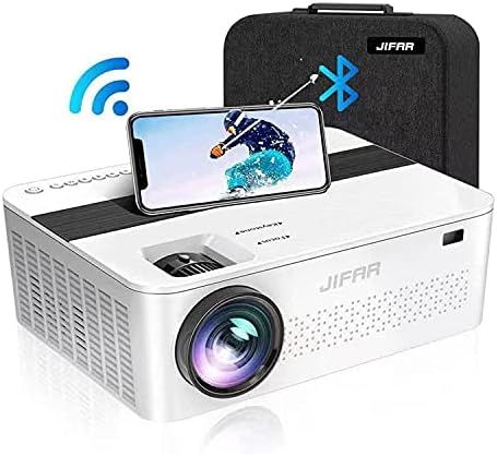 5G WiFi Bluetooth Projector with 450" Display,9500 Lumen 4K Projector for Native 1080P Outdoor Movie | Amazon (US)