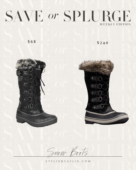 Save vs. Splurge - Waterproof boots #stylinbyaylin

#LTKshoecrush #LTKunder100 #LTKstyletip