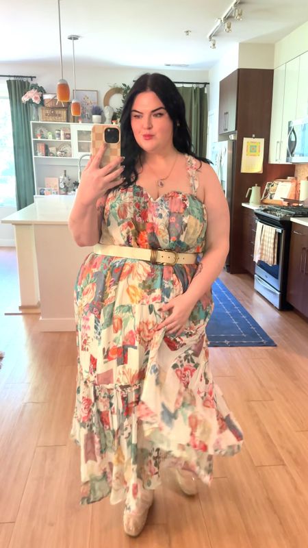 Perfect Anthropologie dress and belt for spring. Wearing the 2X in both! Also included makeup and accessories for ya

#LTKSeasonal #LTKPlusSize #LTKStyleTip