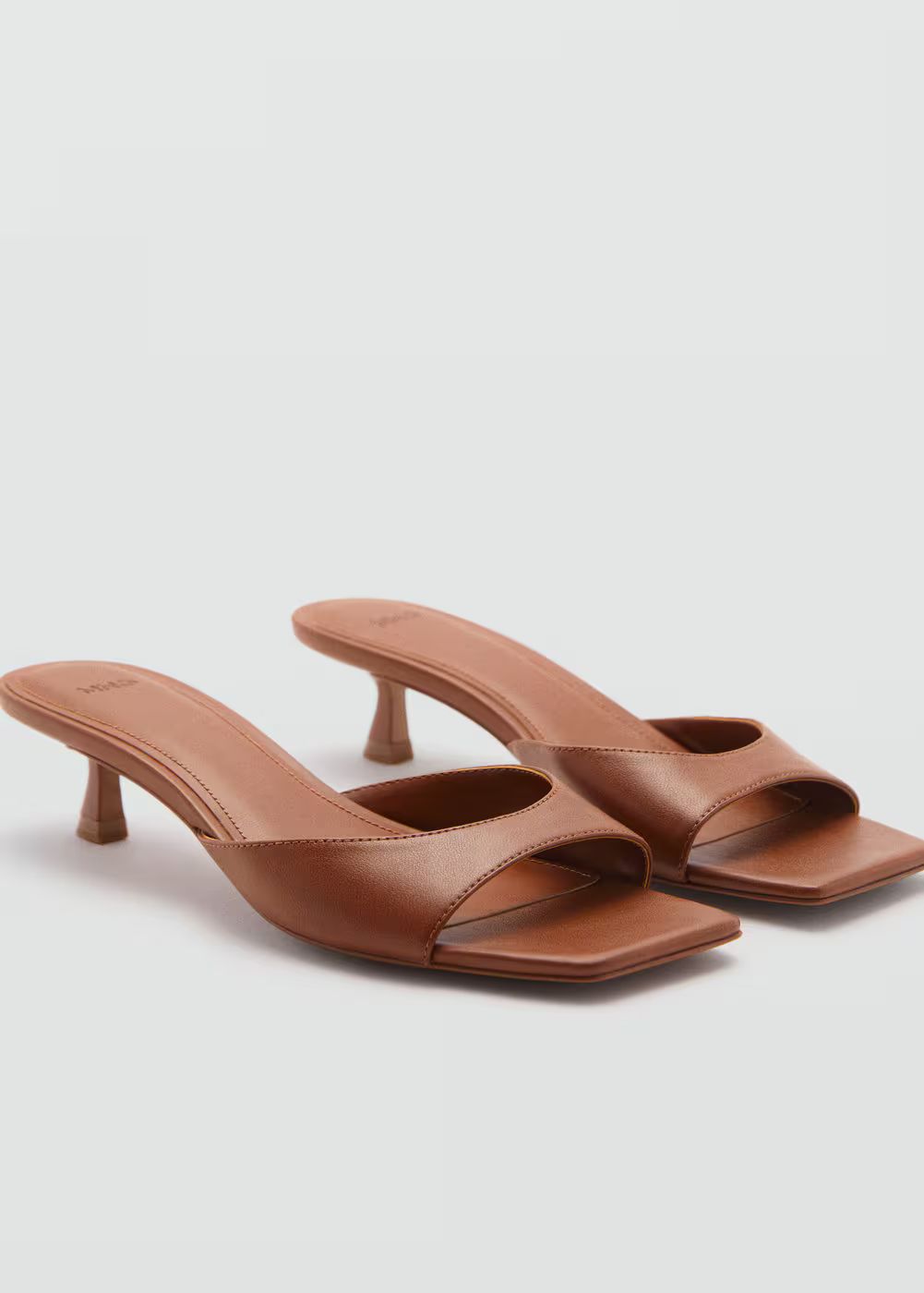 Heel non-structured sandals | MANGO (UK)