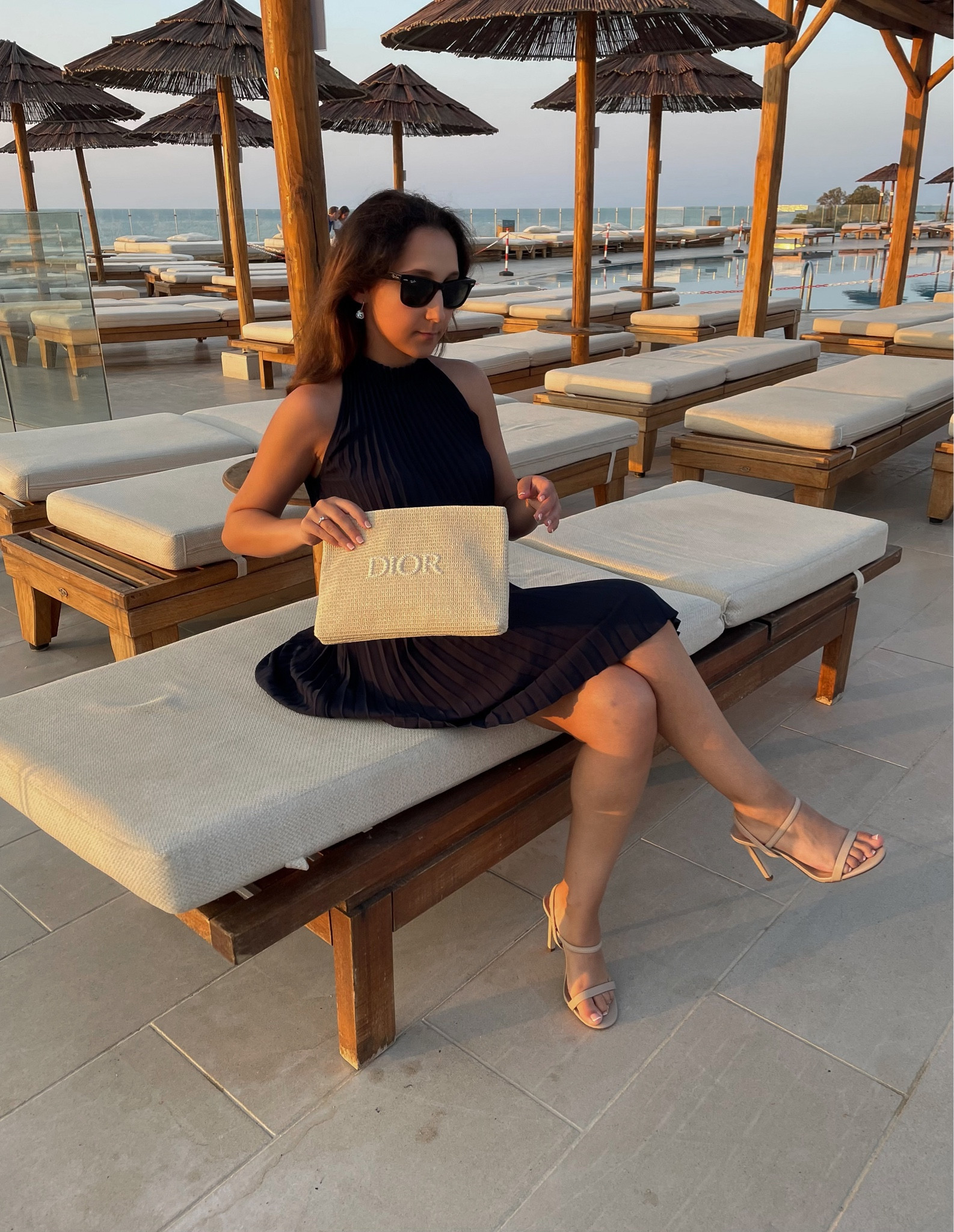 Dior Raffia Clutch,Outfit inspo, everyday outfit, style inspo, minimal style, how to style, pleated dress, old money style, summer outfit, who what wearing, capsule wardrobe, neutral style, what to wear, neutral outfits, basic outfits, summer style, summer outfit, Dior beauty, Dior raffia clutch, halter neck dress, Vero Moda, heels, old money

#LTKitbag #LTKstyletip #LTKeurope