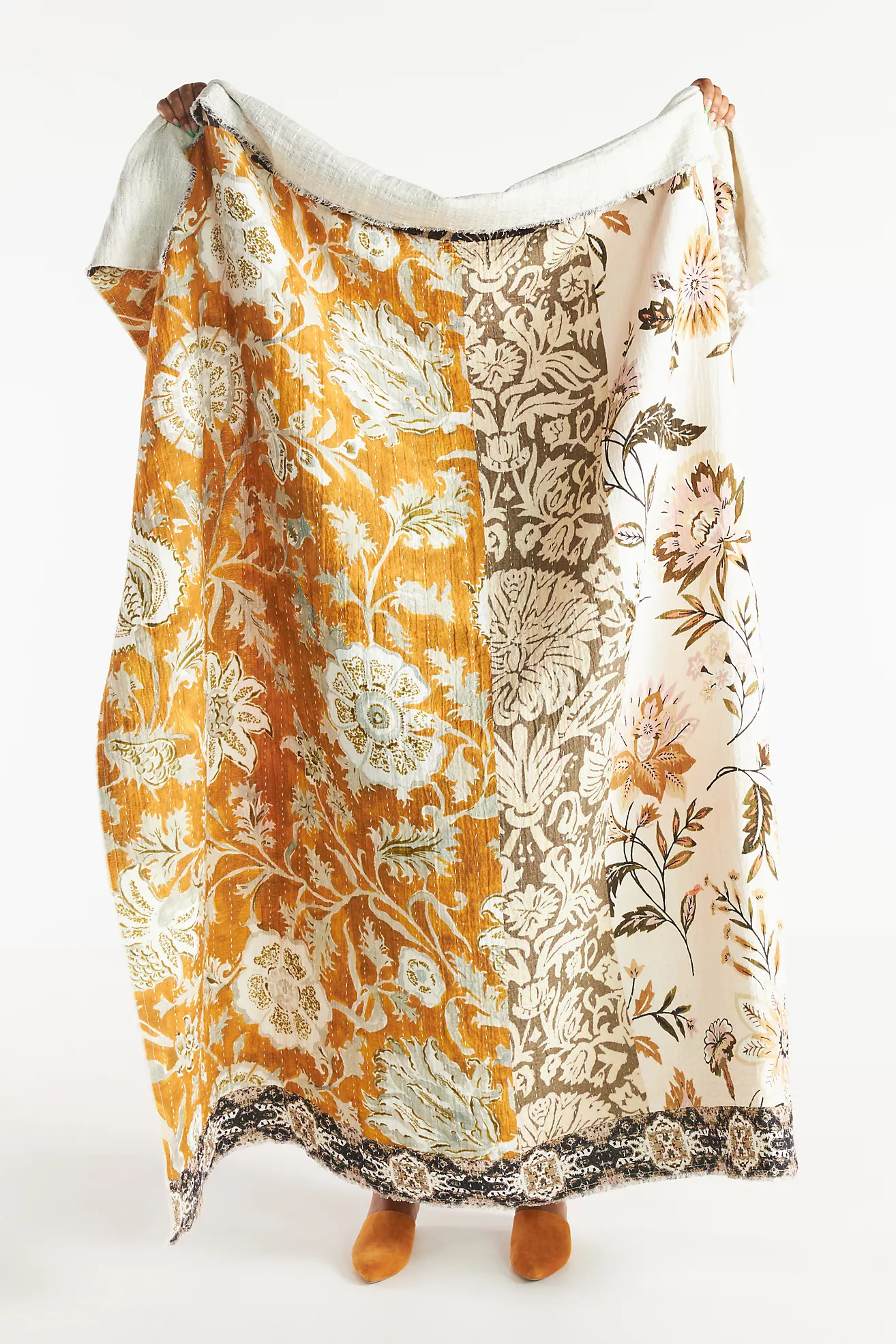 Callum Gauze Throw Blanket | Anthropologie (US)