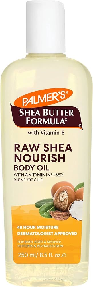 Palmer's Shea Formula Raw Shea Body Oil with Vitamin E, Deep Body Moisturizer to Soothe & Nourish... | Amazon (US)