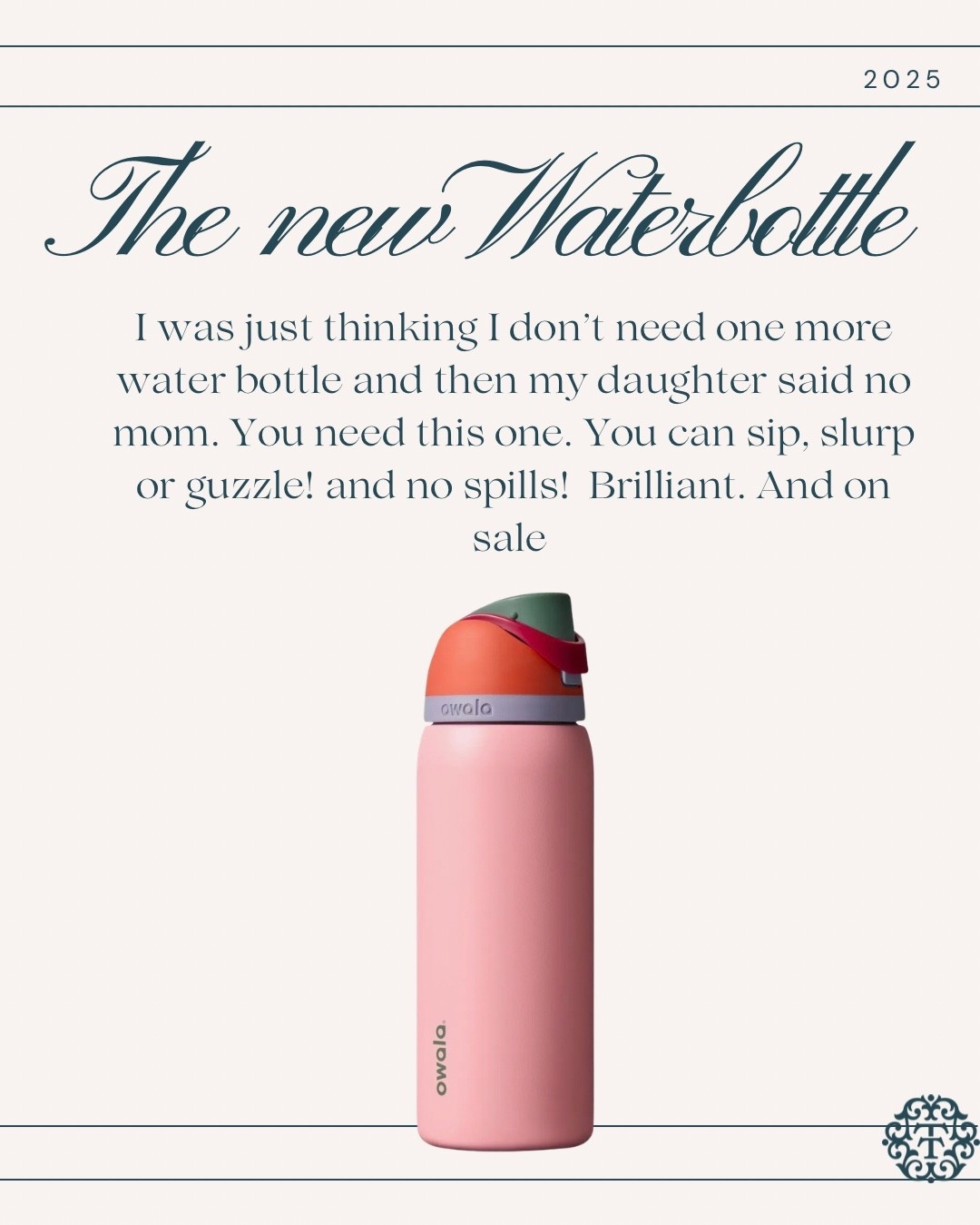 Perfect gift for your loved ones! This leak proof water bottle has an easy carry handle and built in straw in such cute color combinations. Must have gift this holiday season! s

#LTKHoliday #LTKGiftGuide #LTKOver40