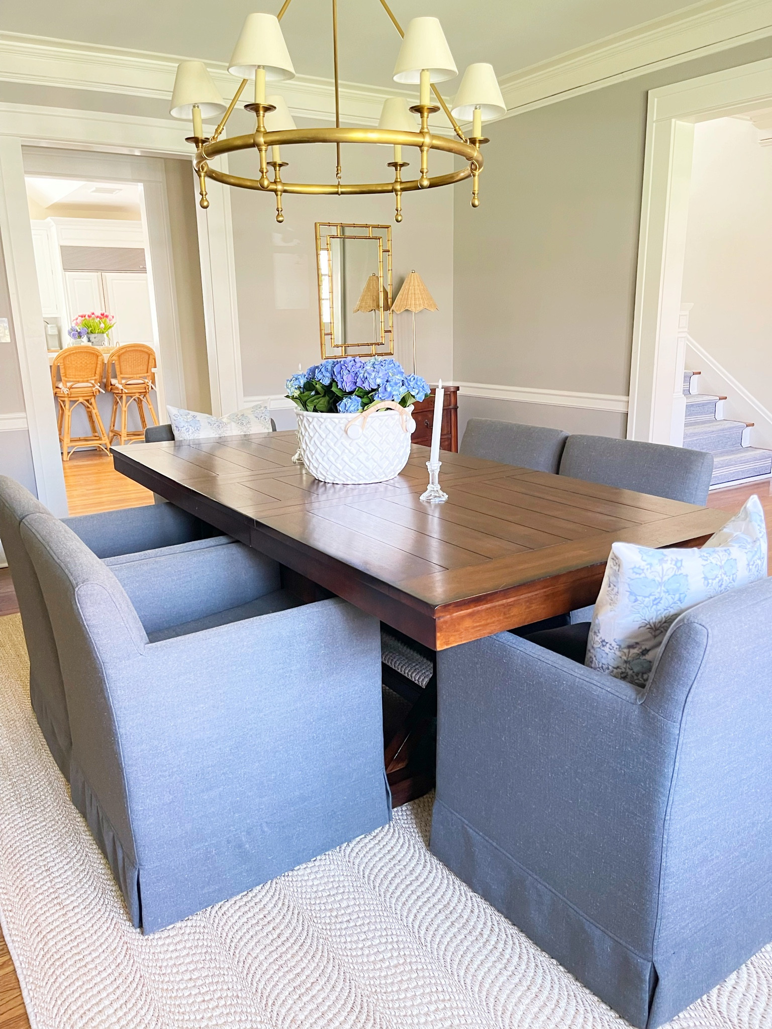 Just saw Ballard Designs is doing 20% OFF sitewide! 🙌🏻 Plus select Spring favorites are 20% OFF & also ship free including our dining room rug!! 👏🏻👏🏻👏🏻

We have the natural color it’s on the softer side for a natural fiber rug, not scratchy underfoot which was such a nice surprise!! Snag it now for 20% OFF with free shipping! Plus it’s a dupe for a more expensive Williams Sonoma Home Sirena Sisal rug 😉 

P.s. our dining room chairs are so so comfortable and are restoration hardware dupes but they’re not sold in grey anymore, but I linked the linen and navy! Also linked a similar dining table 🤍

#LTKFind #LTKhome #LTKsalealert