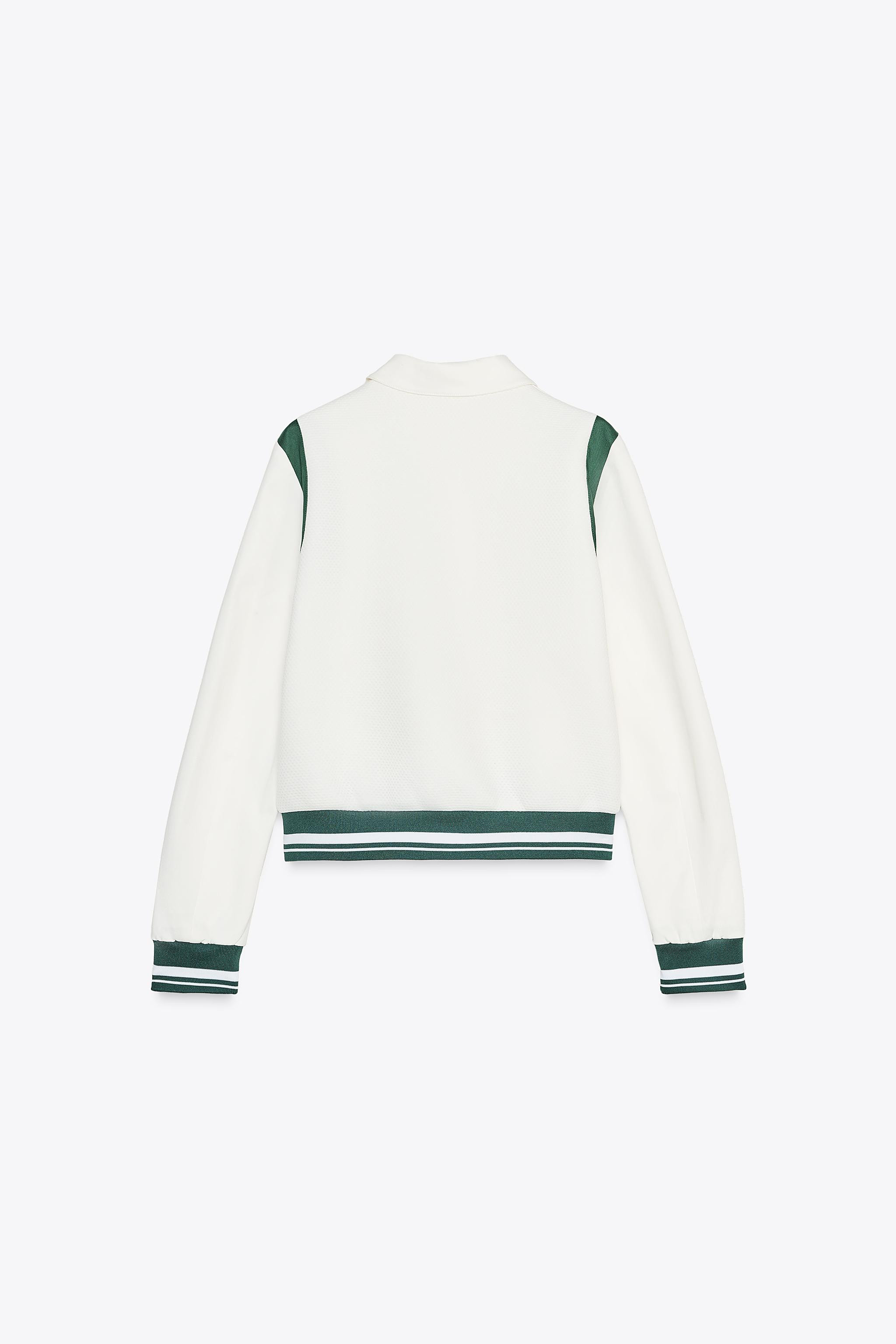 CONTRAST RIB JACKET | Zara US