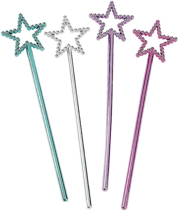 Fun Express - Mini Star Wands - Apparel Accessories - Costume Accessories - Bulk Accessories - 24... | Amazon (US)