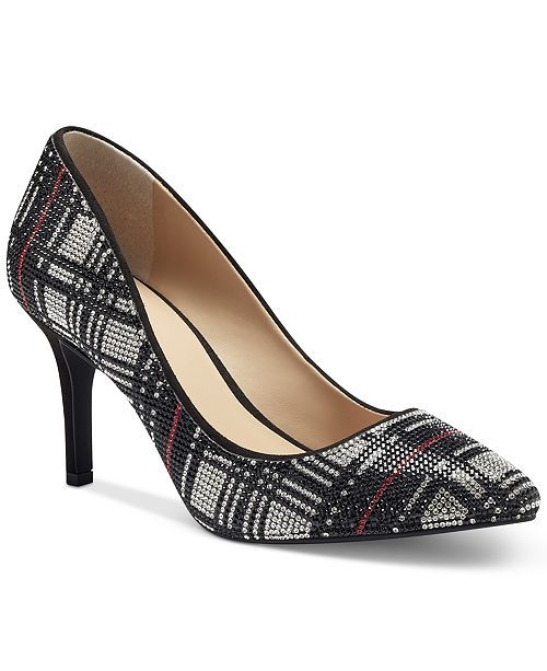 INC Women's Zitah Embellished Pointed Toe Pumps, Created for Macy's | Macys (US)