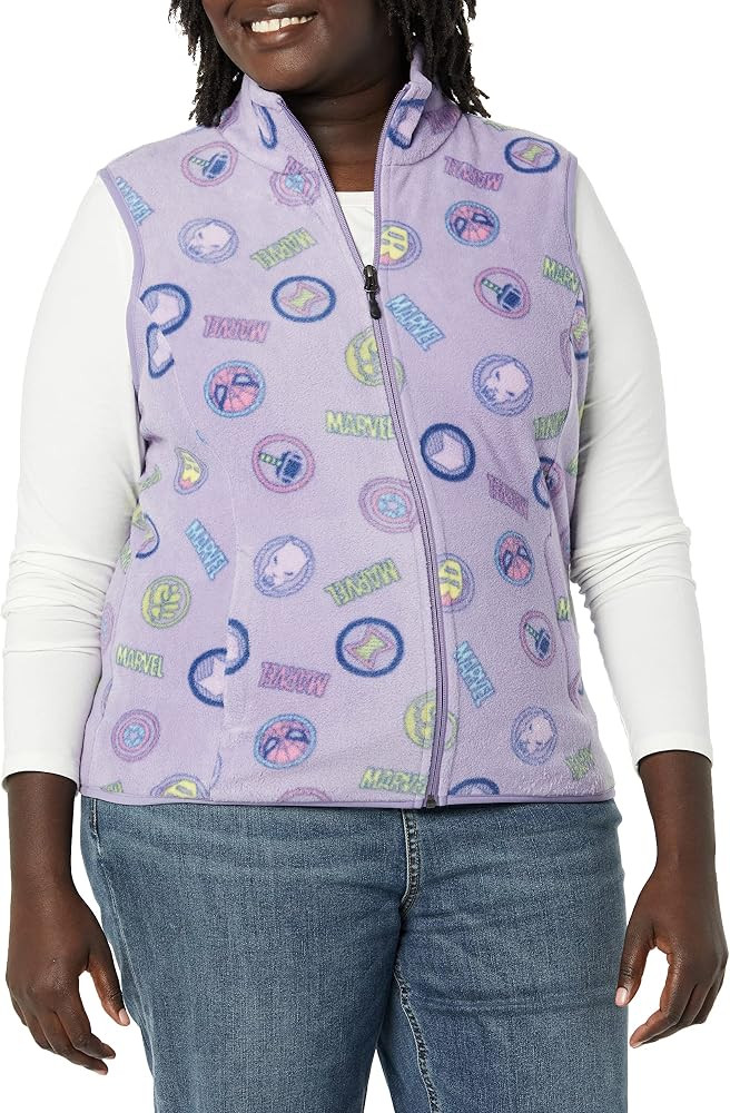 Amazon Essentials Disney | Marvel | Star Wars Women's Polar Fleece Vests | Amazon (US)