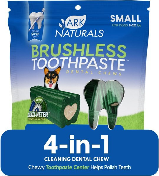 Ark Naturals Brushless Toothpaste Small Dental Dog Treat | Chewy.com