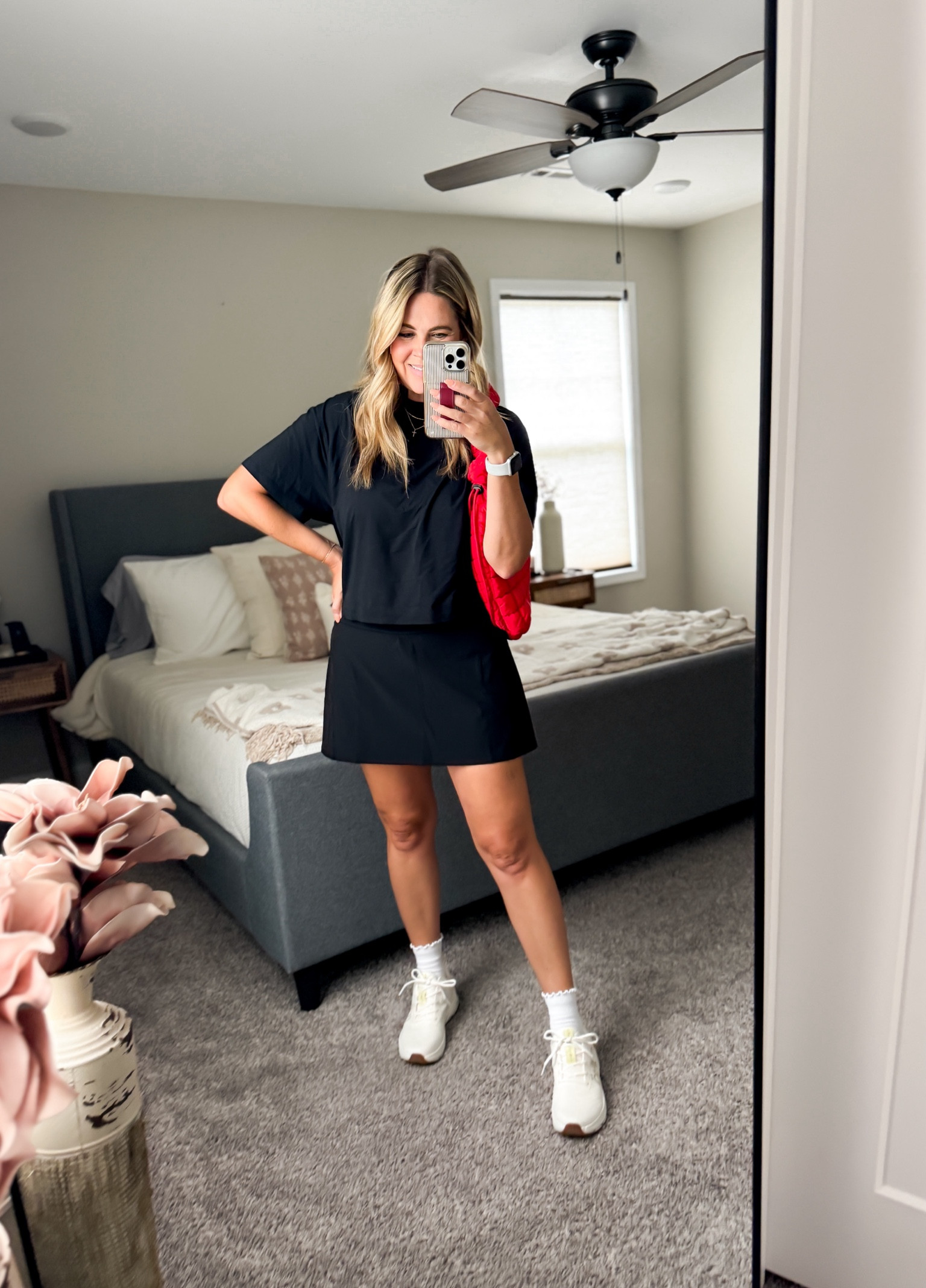 Casual athleisure outfit. I could live in this! @spanx @anthropologie I’m loving these Ryka walking shoes so much. Nordstrom Anniversary Sale Find

#LTKActive #LTKxNSale #LTKSaleAlert