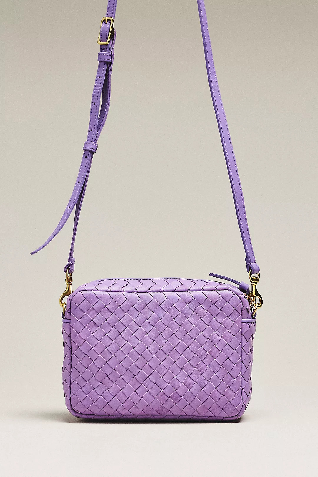 Clare V. Woven Midi Crosbody Bag | Anthropologie (US)
