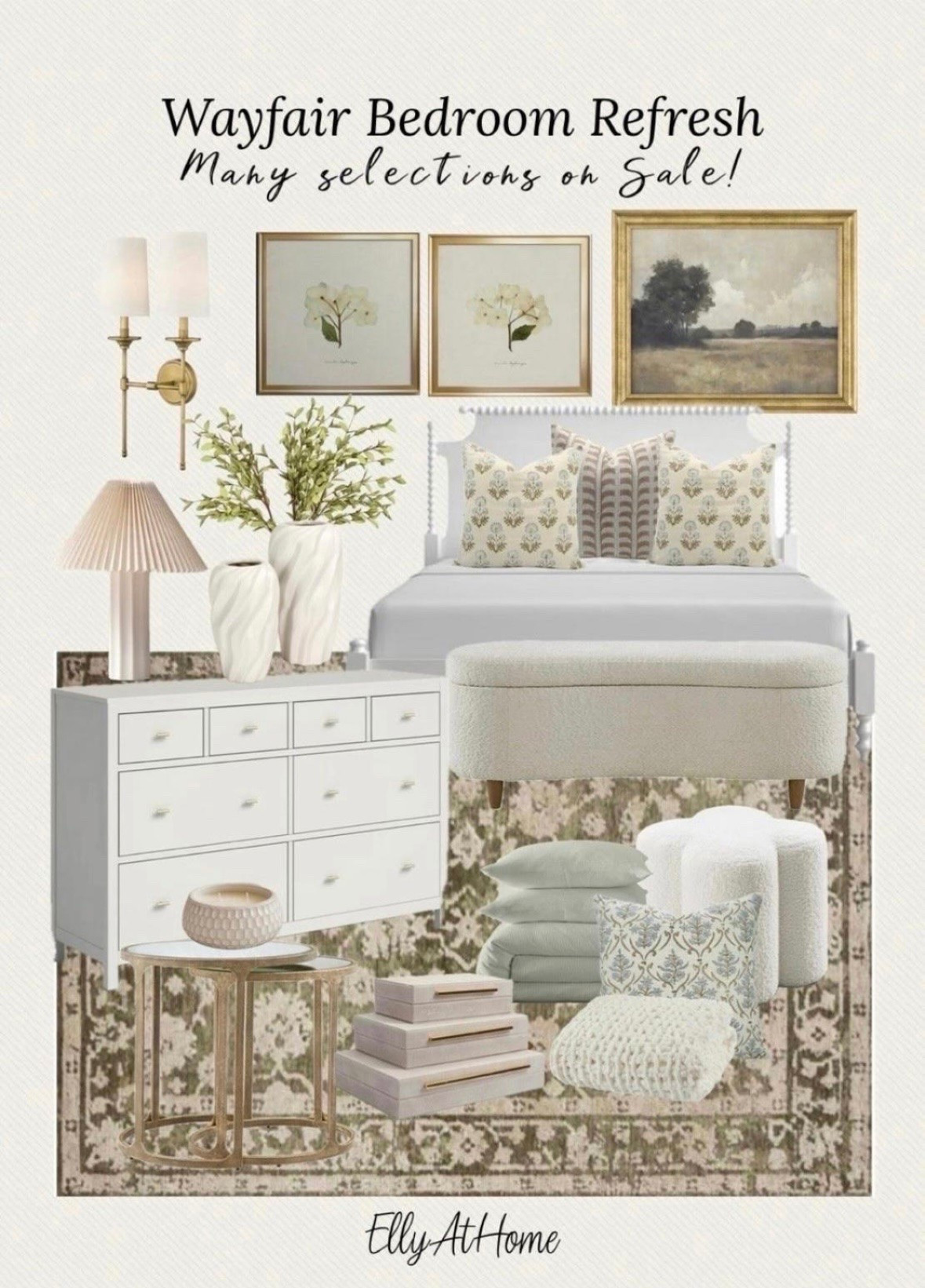 Wayfair bedroom refresh! Choose from bedroom dressers, beds, rug, wall art, bedding, pillows, lighting and more home decor accessories! Many pieces on sale! @Wayfair

#LTKHome #LTKSaleAlert