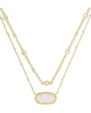 Kendra Scott Elisa Crystal Multi Strand Necklace, Fashion Jewelry for Women | Amazon (US)