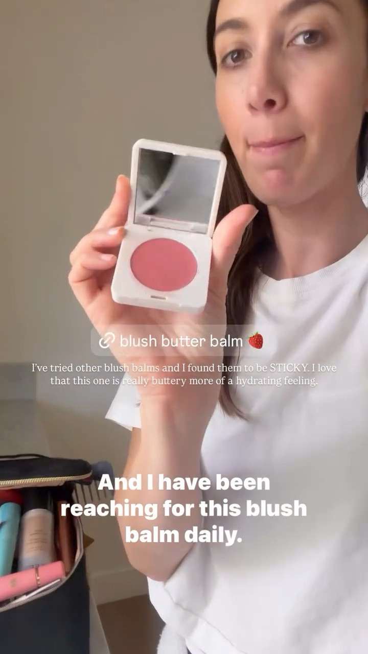 I’ve tried other blush balms and I found them to be STICKY. I love that this one is really buttery more of a hydrating feeling. @Sephora @Summer Fridays

#LTKBeauty #LTKgrwm #LTKselfcare