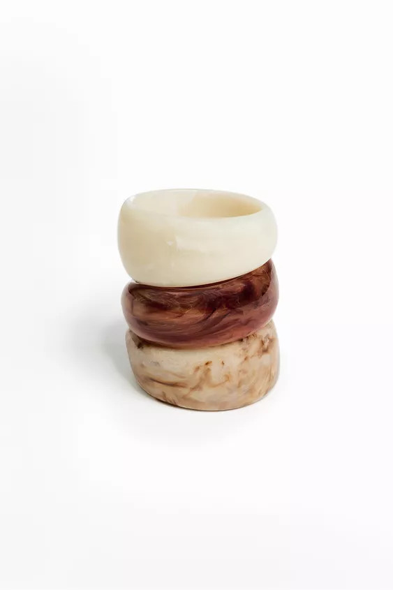 PACK OF 3 RIGID BRACELETS | Zara UK