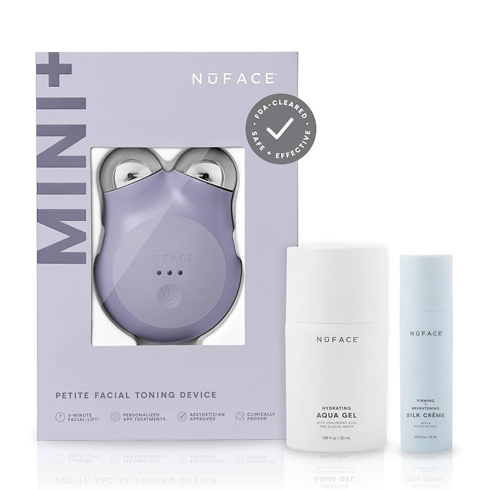 NuFACE MINI+ Microcurrent Facial Device Kit - FDA Cleared Face Sculpting & Skin Tightening Device... | Amazon (US)