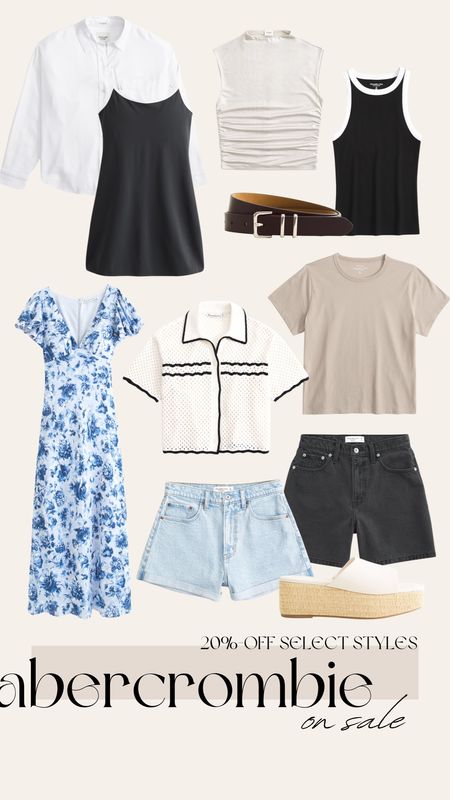 Abercrombie sale! 20% off select styles! Linked a ton of my favorites and they’re all perfect for the summer!!

Abercrombie, on sale, Abercrombie denim shorts, Abercrombie dress, travelers dress, summer styles, summer tops 

#LTKfindsunder100 #LTKsalealert #LTKfindsunder50