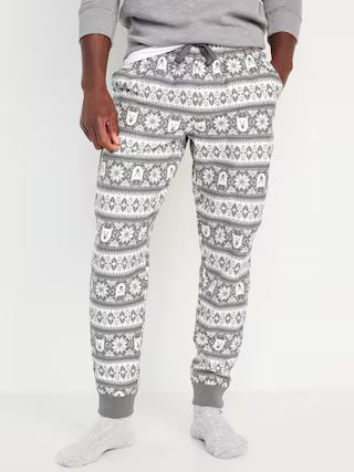 Matching Printed Flannel Jogger Pajama Pants for Men | Old Navy (US)
