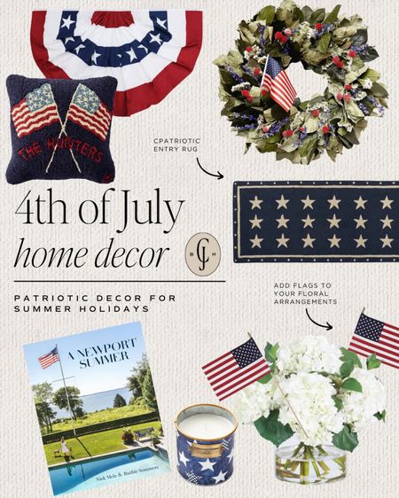 Easy ways to bring the 4th of July spirit into your home! #fourthofjuly #homedecor

#LTKSeasonal #LTKHome