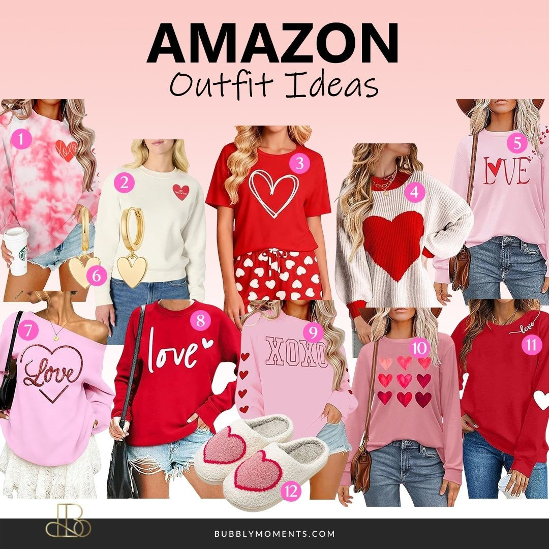 Valentine’s Day outfit ideas made easy 💘 This Amazon edit is full of cute, wearable looks for date night, Galentine’s plans, or a cozy night in. From flattering dresses to stylish tops, layers, and easy accessories, these pieces are perfect for putting together an effortless Valentine’s look.
I love how versatile these outfits are—you can dress them up or keep them casual and still feel confident and put-together. Save this for outfit inspiration, tap to shop, and find a Valentine’s Day outfit you’ll love wearing again ❤️
#LTKValentine #LTKSeasonal #LTKFindsUnder50 #ValentinesDayOutfits #ValentinesOutfitIdeas #AmazonFashion #AmazonFinds #OutfitInspo #DateNightOutfit #GalentinesOutfit #WomensFashion #EverydayStyle #FashionFinds 

 