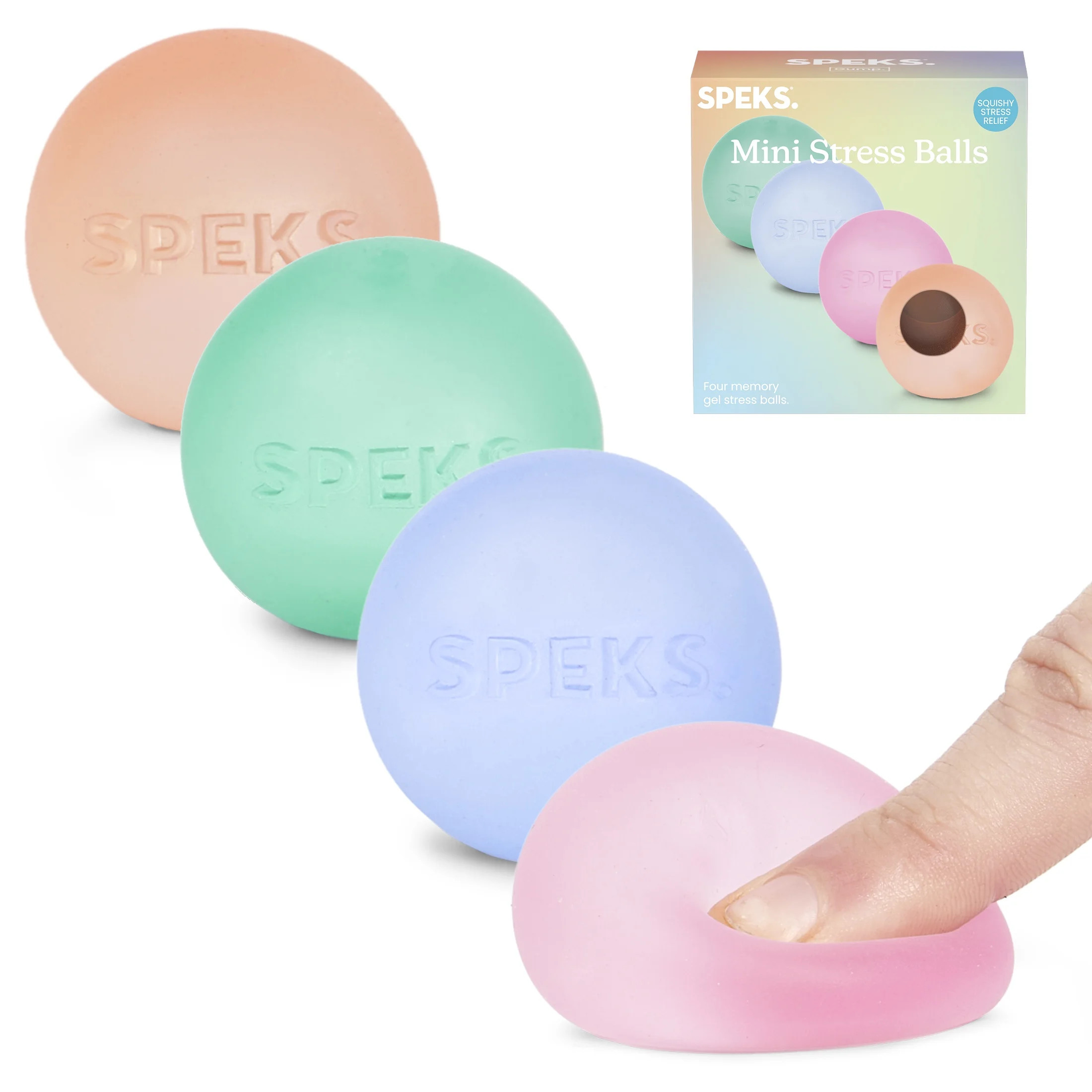 Speks Mini Stress Balls Set of 4 | Walmart (US)