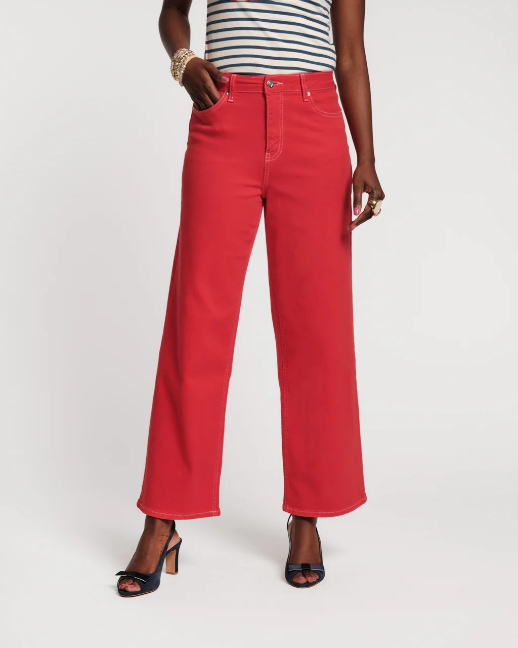 Ace Jean - Red | Frances Valentine