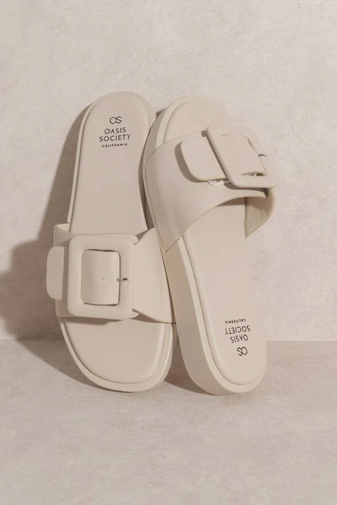 OASIS SOCIETY Daisy - Single Buckle Slide | Roolee