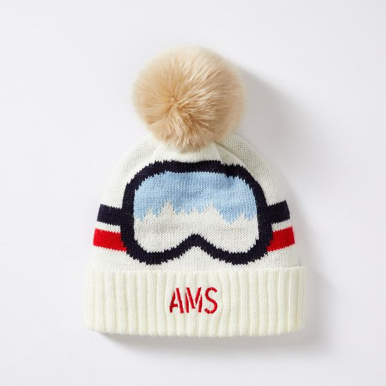 Faux Fur Pom Pom Hat | Mark and Graham