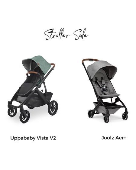 Our strollers are on sale right now. We’ve used the Uppababy Vista V2 as our everyday stroller since C was a newborn, and just recently got the Joolz Aer+ for airplane travel. 

#LTKSeasonal #LTKkids #LTKhome