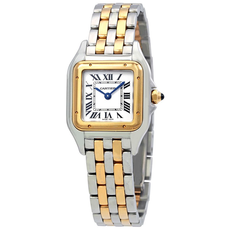 Cartier Panthere de Cartier Ladies Two-Tone Stainless Steel and 18K Yellow Gold Watch W2PN | Jomashop.com & JomaDeals.com