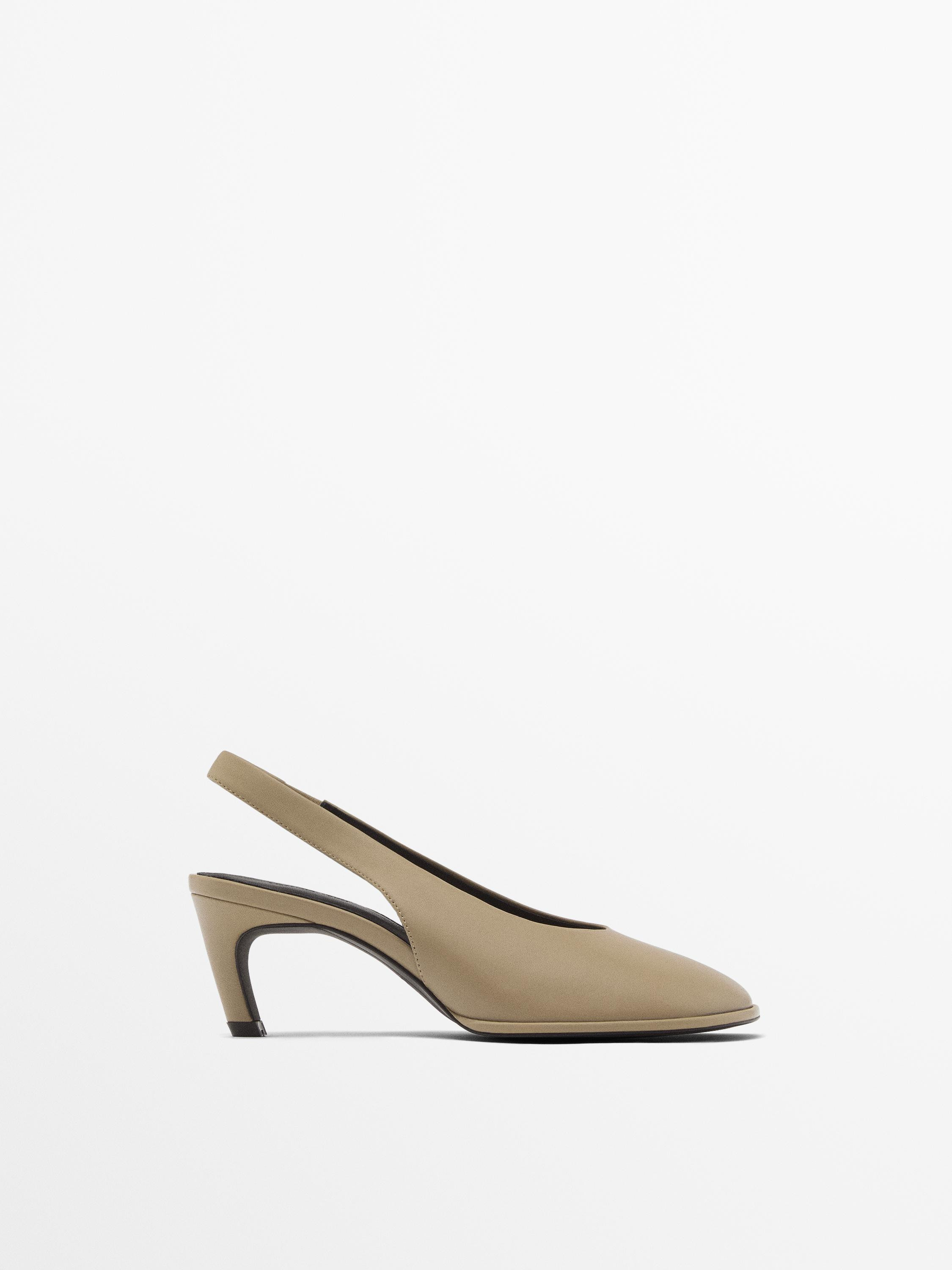 High-heel slingback shoes
    
 $180.00  Add to basket  SELECT SIZE | Massimo Dutti US