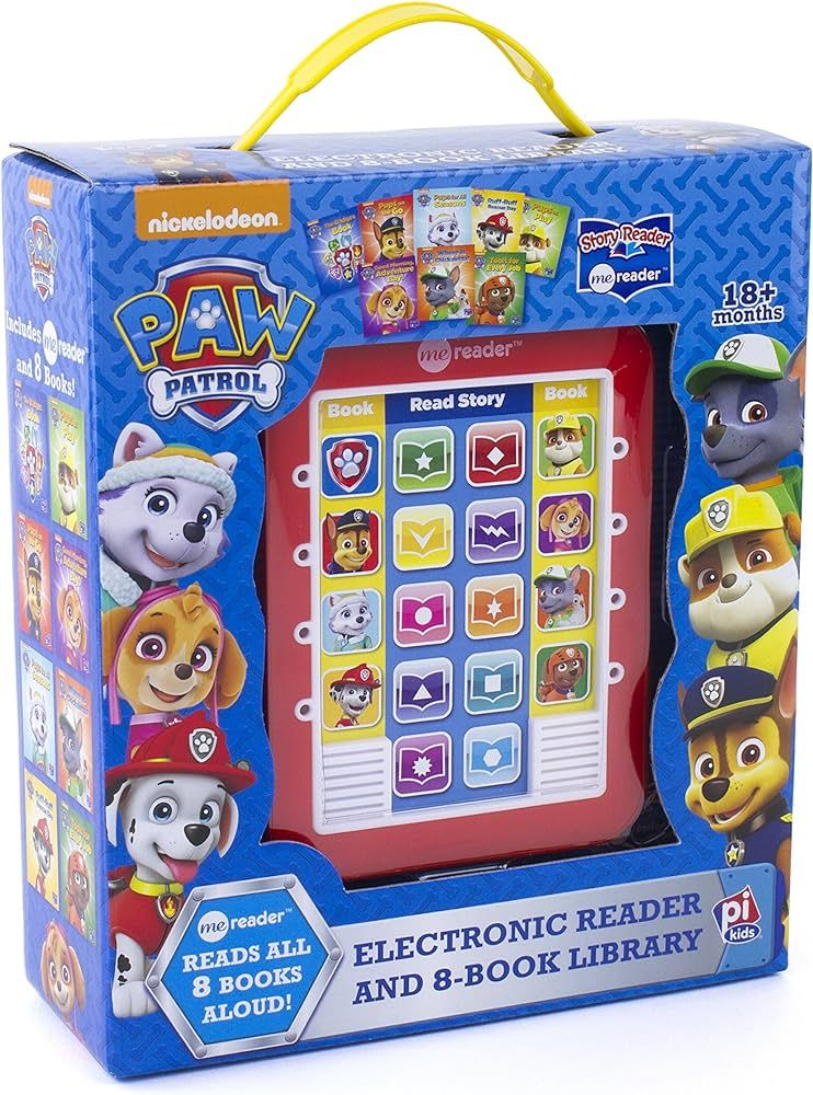 Nickelodeon Paw Patrol Chase, Skye, Marshall, and More! - Me Reader Electronic Reader and 8 Sound... | Amazon (US)