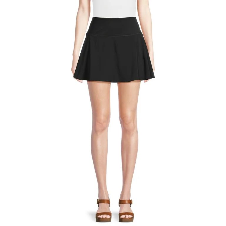 Avia Women's Court Skort, with Built-In Shorts, Sizes XS-XXXL - Walmart.com | Walmart (US)