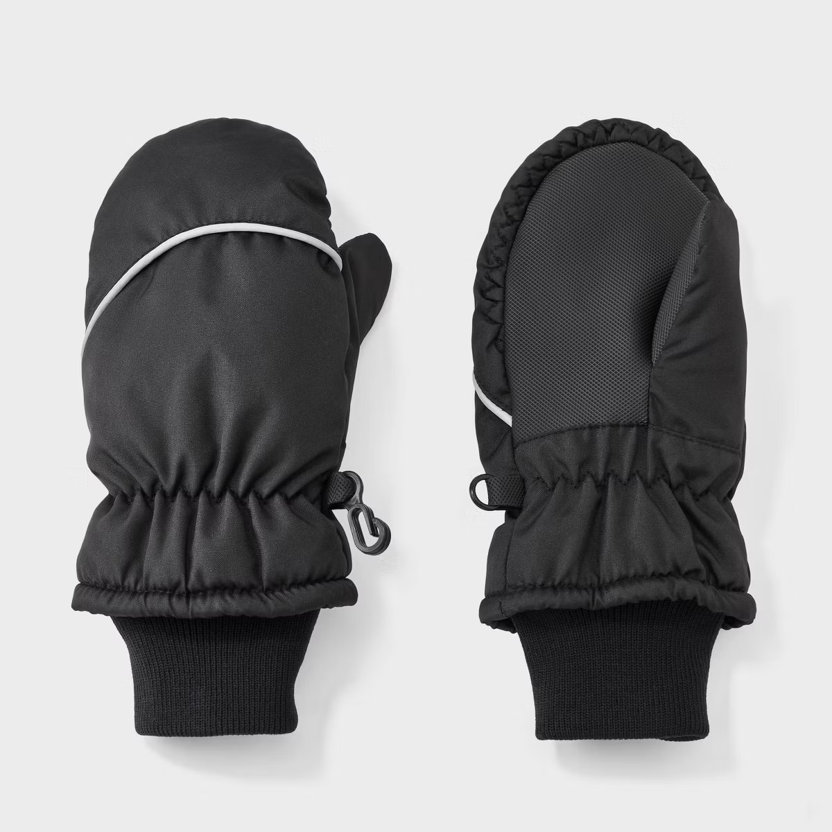 Boys' Snowplay Ski Mittens - Cat & Jack™ Black | Target