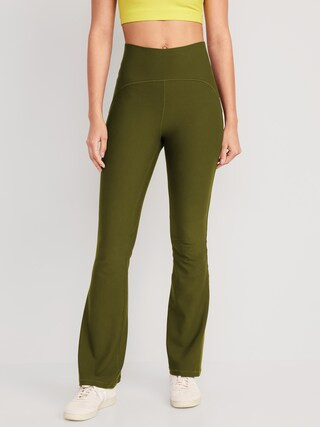 Extra High-Waisted PowerLite Lycra® ADAPTIV Flare Leggings for Women | Old Navy (US)
