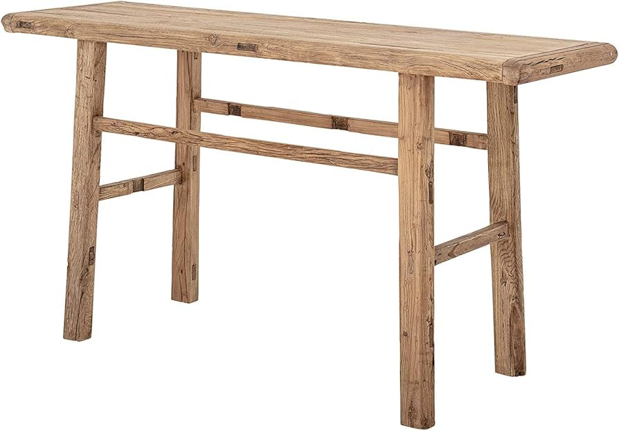Amazon.com: Bloomingville Reclaimed Wood Console Table, Natural : Home & Kitchen | Amazon (US)