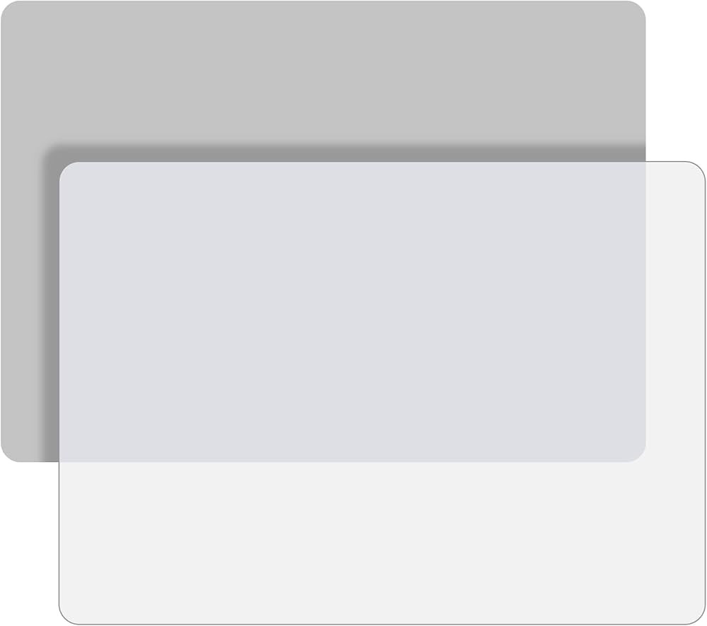 LEOBRO Silicone Mats for Crafts, 2 Pcs 11.69" x 8.26" Silicone Mats for Resin, Paint Clay Play Do... | Amazon (US)