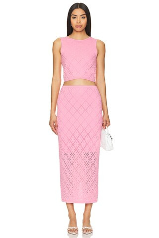 Solano Skirt in Hot Pink | Revolve Clothing (Global)