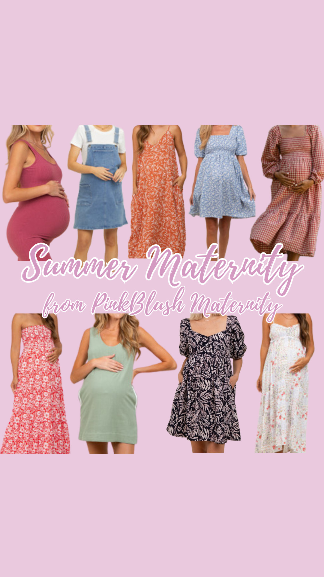 Pregnancy during summer is no easy feat! Sometimes it feels like the heat, your ever-changing body, and most "maternity" clothes are all working against you. I feel your pain. That's why I curated this group of stunning (and comfortable) maternity dresses (and a few more items) from PinkBlush Maternity. Growing a new life is beautiful, and you should feel beautiful too! 

 #LTKSeasonal #LTKBump #LTKWedding