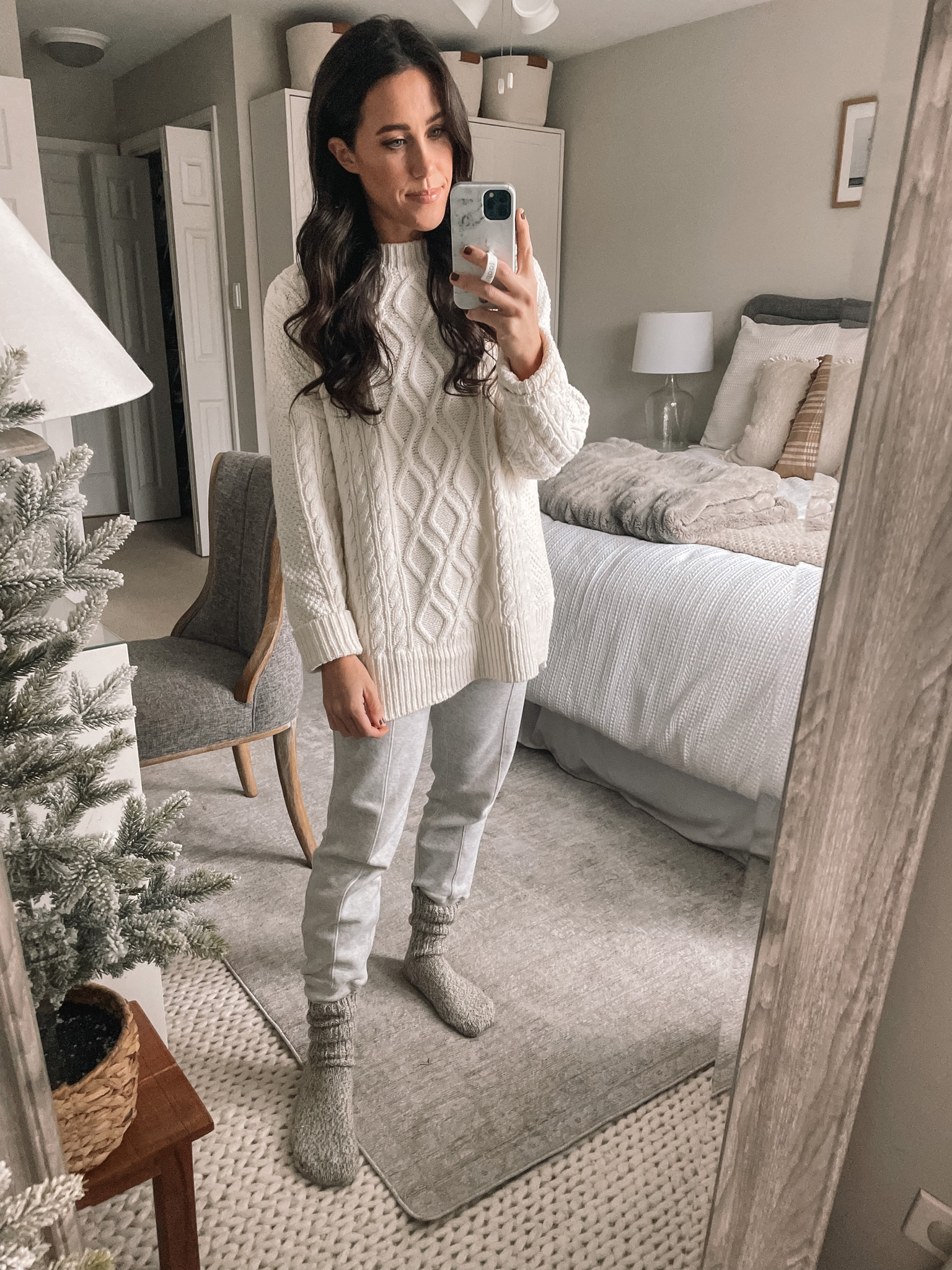 11.12.22
Cable Knit Sweater, llbean socks

#LTKSeasonal #LTKstyletip