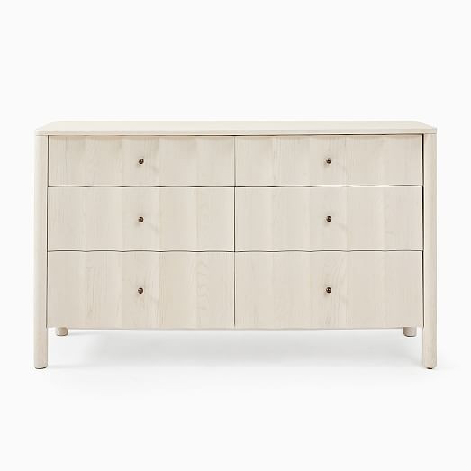 Kids Scalloped 6-Drawer Dresser (56") | West Elm (US)