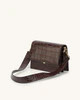 Mini Flap Crossbody - Brown Croc | JW PEI US