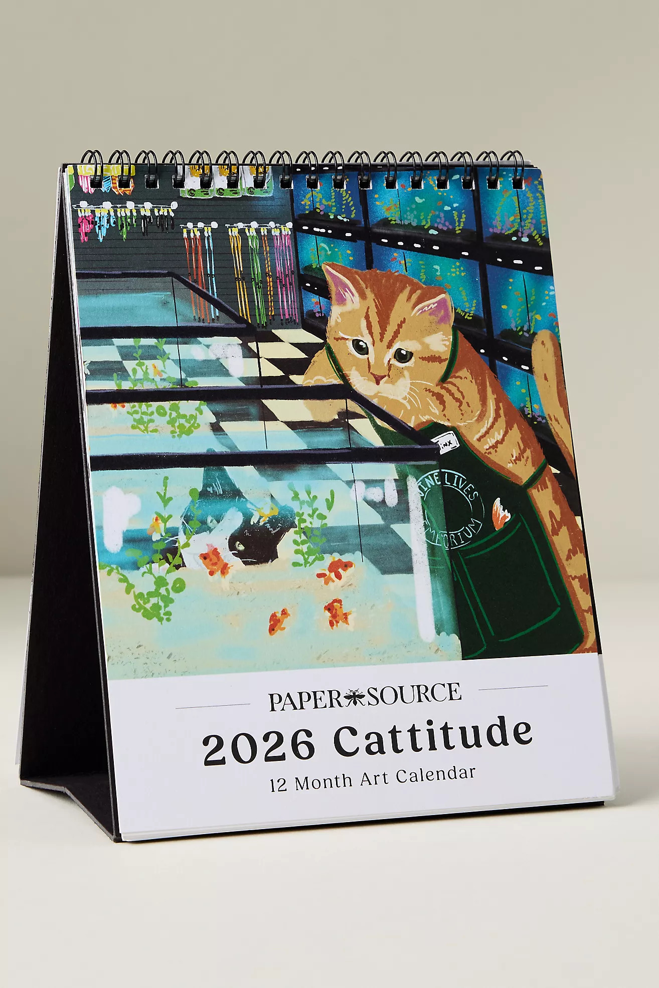 Paper Source 2026 Desk Easel Calendar | Anthropologie (US)