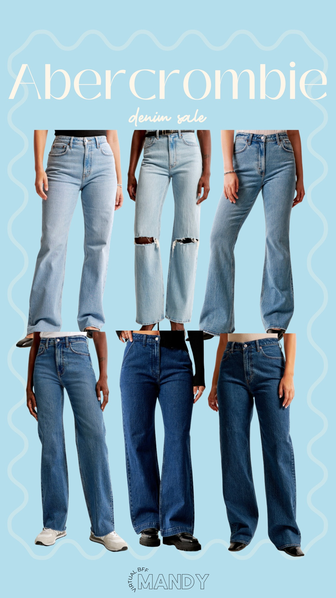 Abercrombie’s Semi Annual Denim Sale starts today! Code DENIMAF stacks!! 

Abercrombie denim - Abercrombie fashion - denim AF - denim sale - jeans - relaxed jeans - high rise jeans - fall fashion 

#LTKStyleTip #LTKxAF #LTKSaleAlert