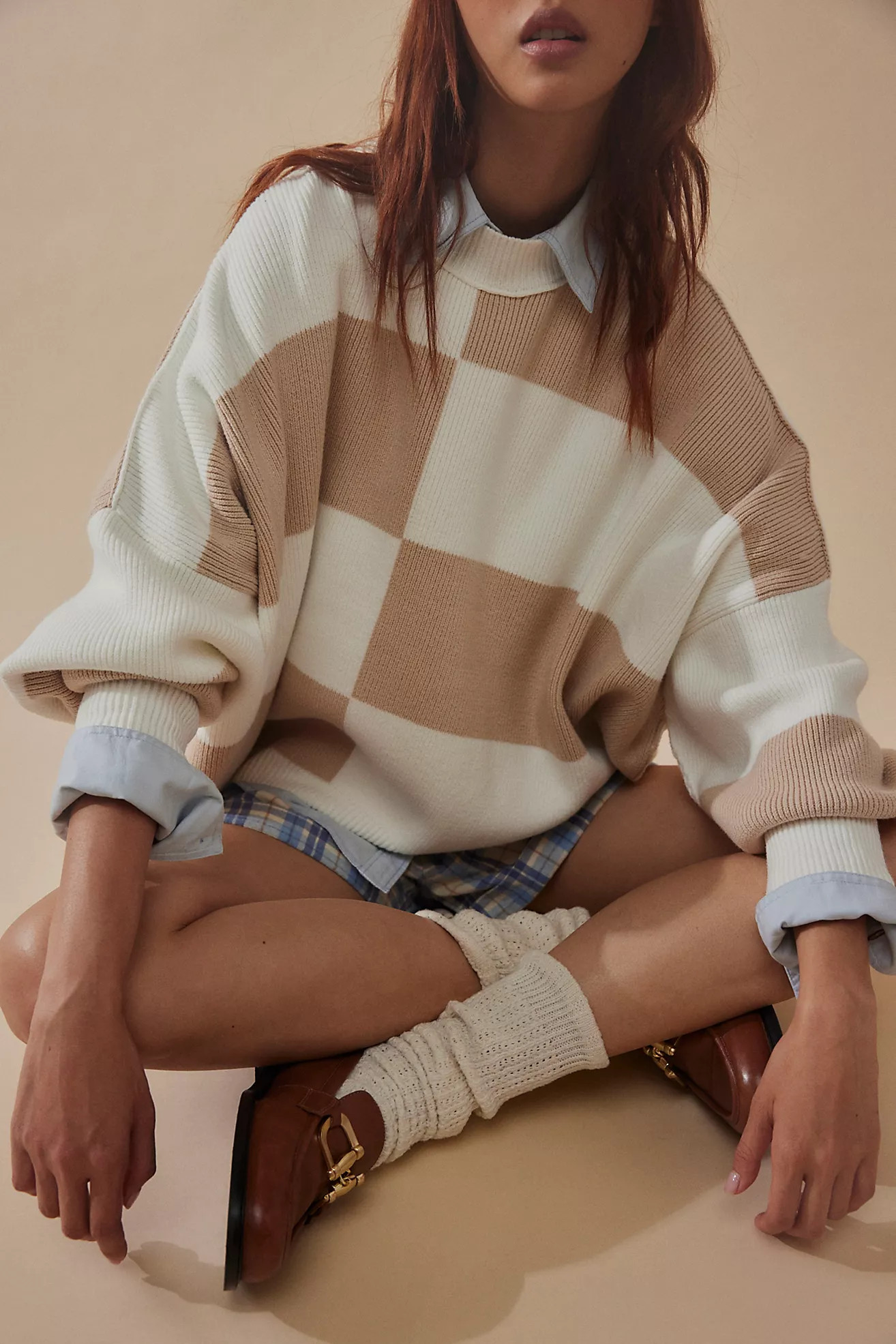 Easy Street Checkered Tunic | Free People (Global - UK&FR Excluded)